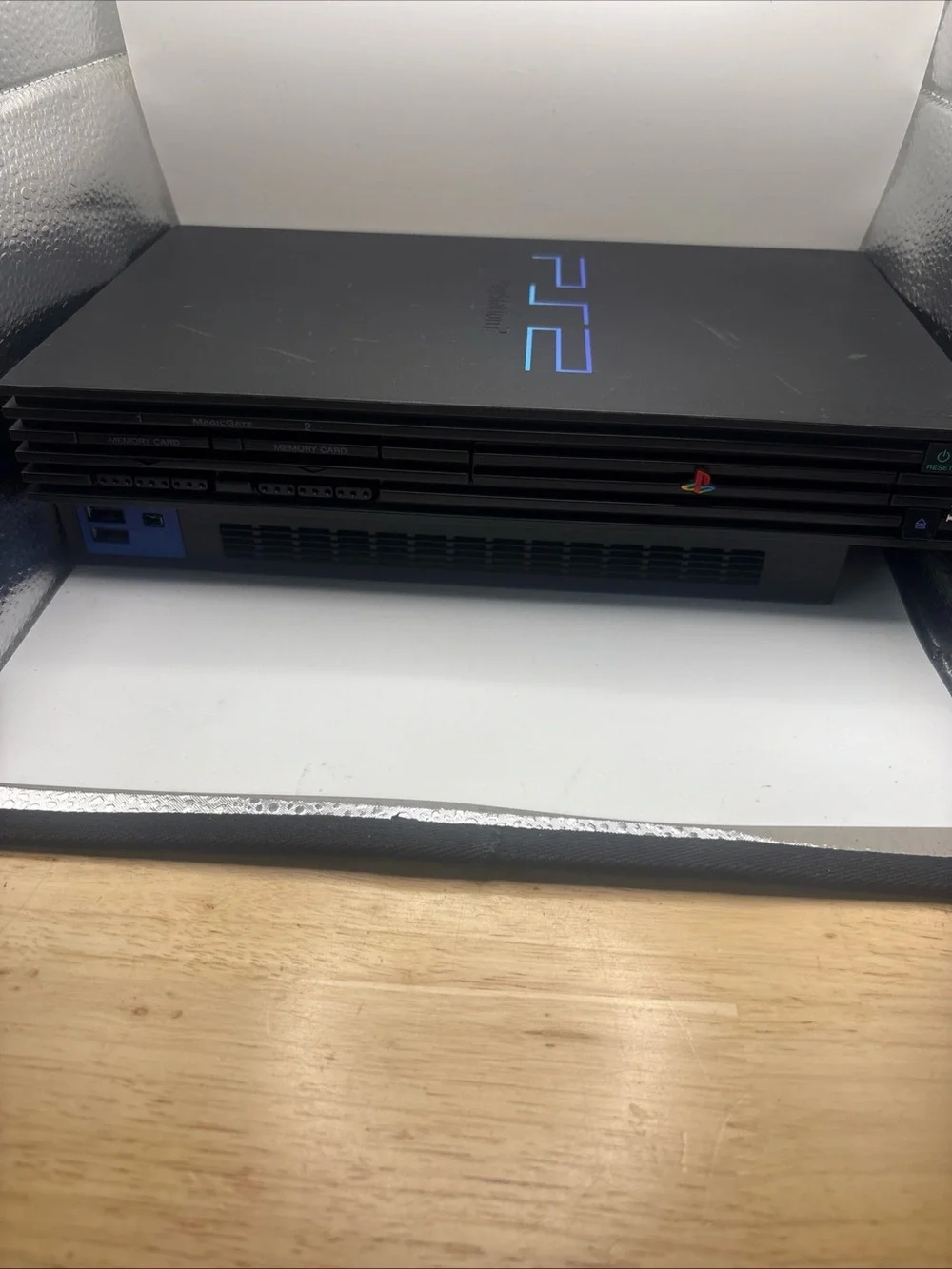 Sony PlayStation 2 Console (SCPH-30001) w/ Accessories FOR PARTS